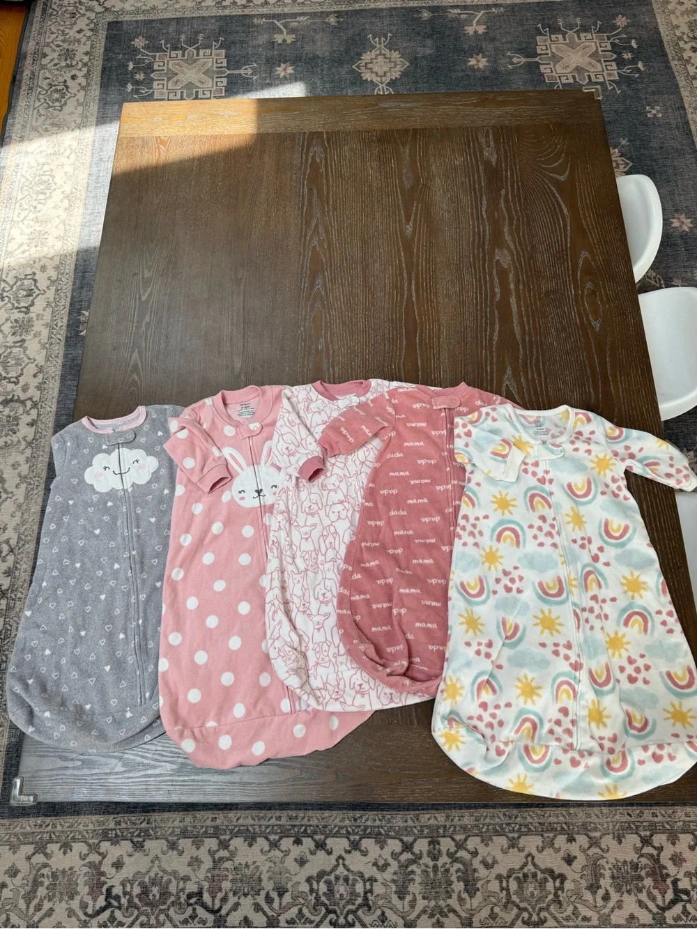 Carter's Baby Girl Sleep Sack Bundle